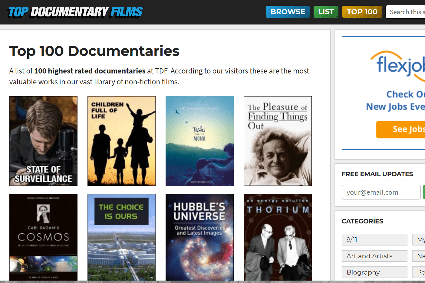 top documentary films - whatsontech