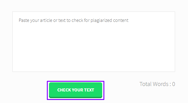 Plagly’s Plagiarism Checker