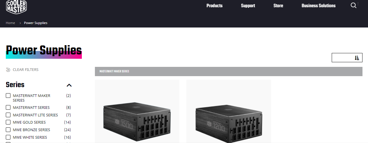 cpu power supply website