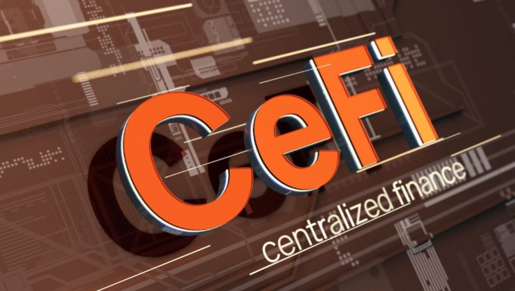 What is CeFi in cryptocurrency?