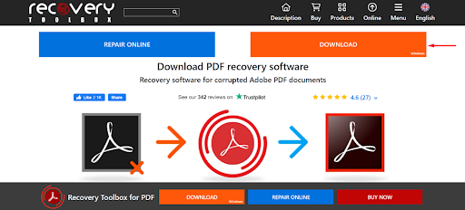 How To Use The Offline Recovery Toolbox for PDF To Repair Corrupted PDF Files