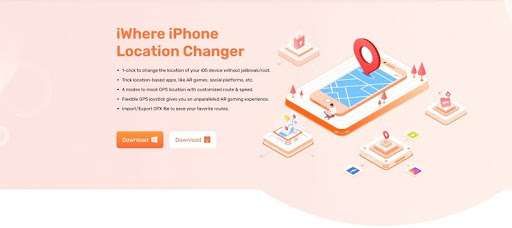 iWhere iPhone Location Changer